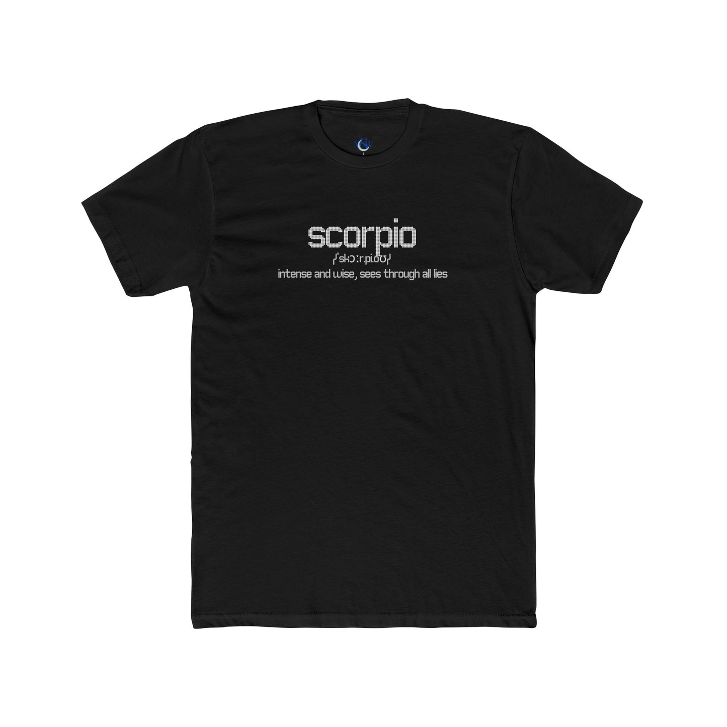 Zodiac Definition tee (in blaque) - Scorpio