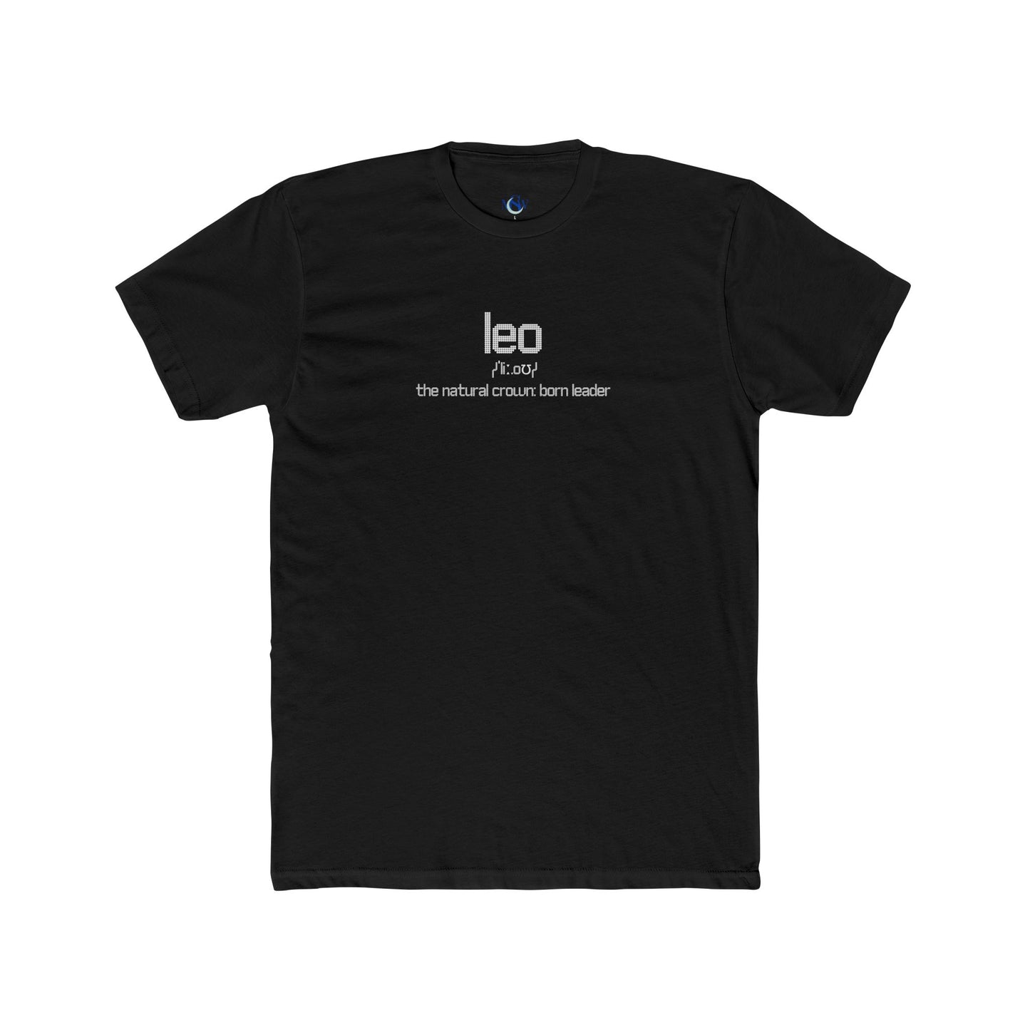 Zodiac Definition Tee (in blaque) - Leo