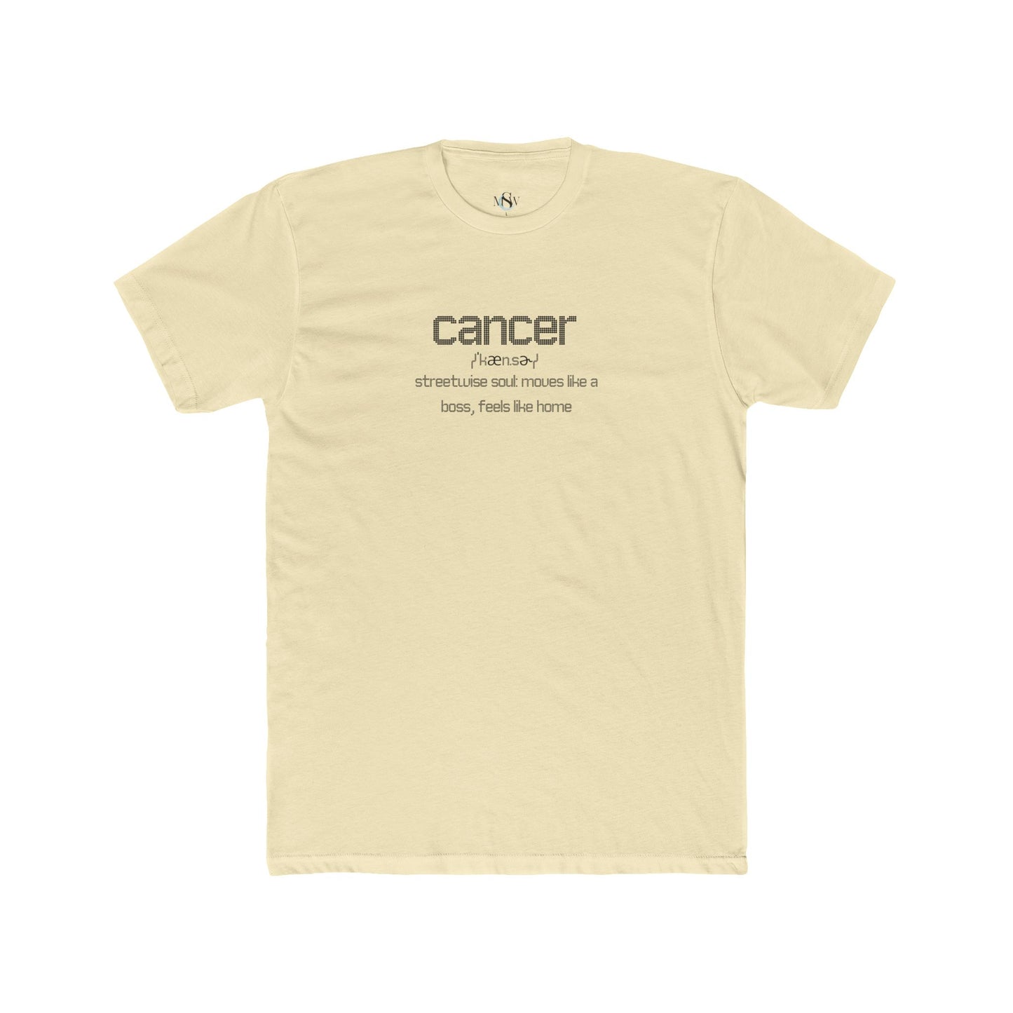 Zodiac Definition Tee - Cancer