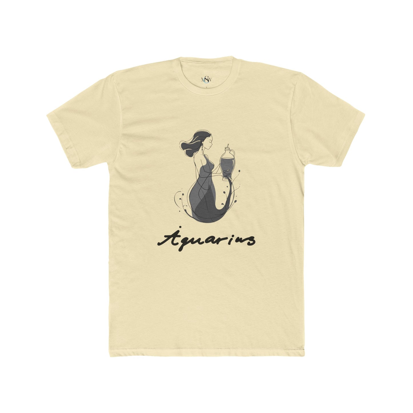 Aquarius Zodiac Tee (f)-