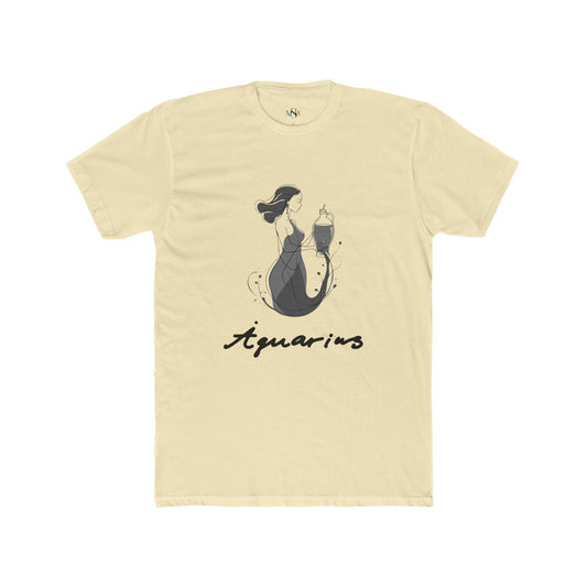 Aquarius Zodiac Tee (f)-