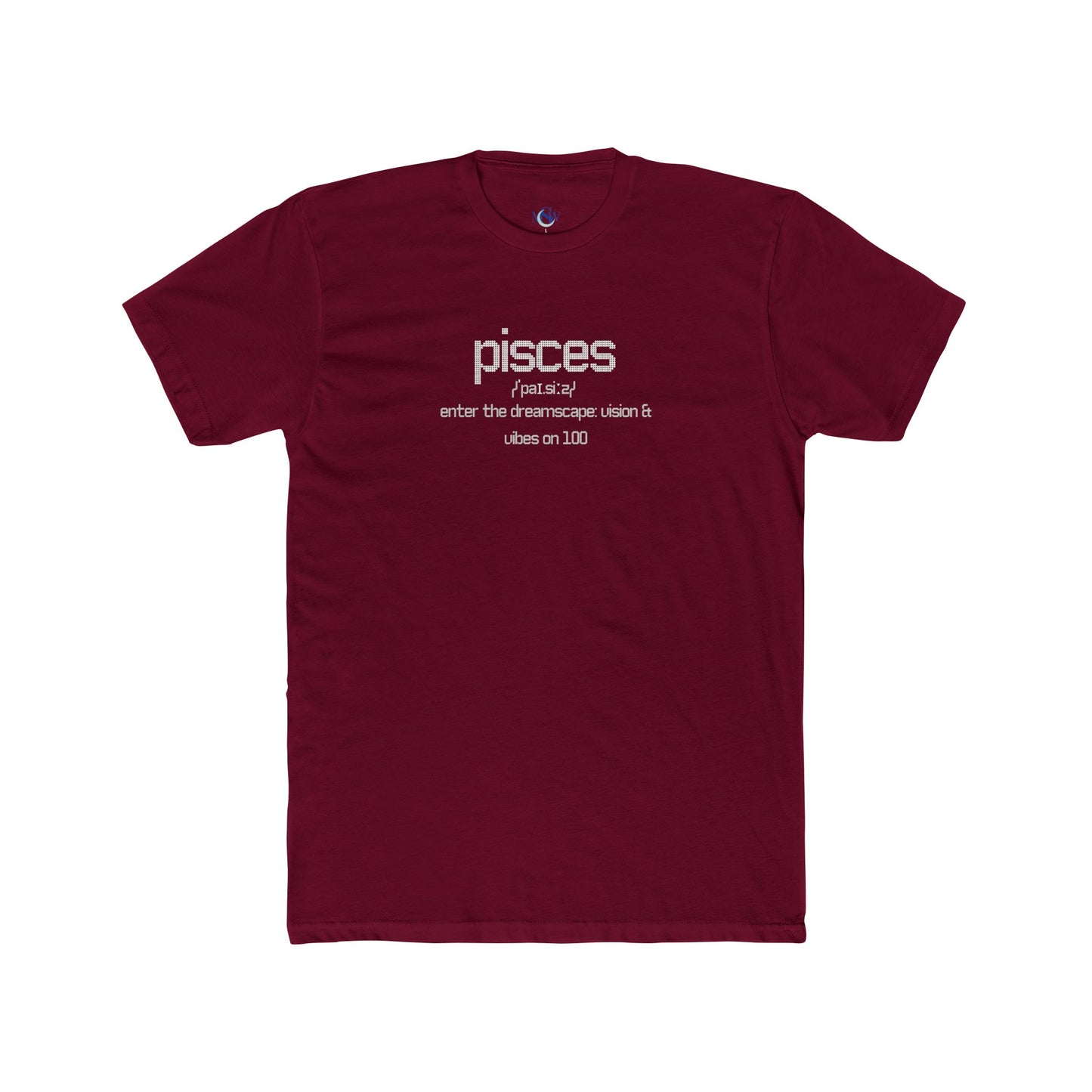 Zodiac Definition Tee (in blaque) - Pisces
