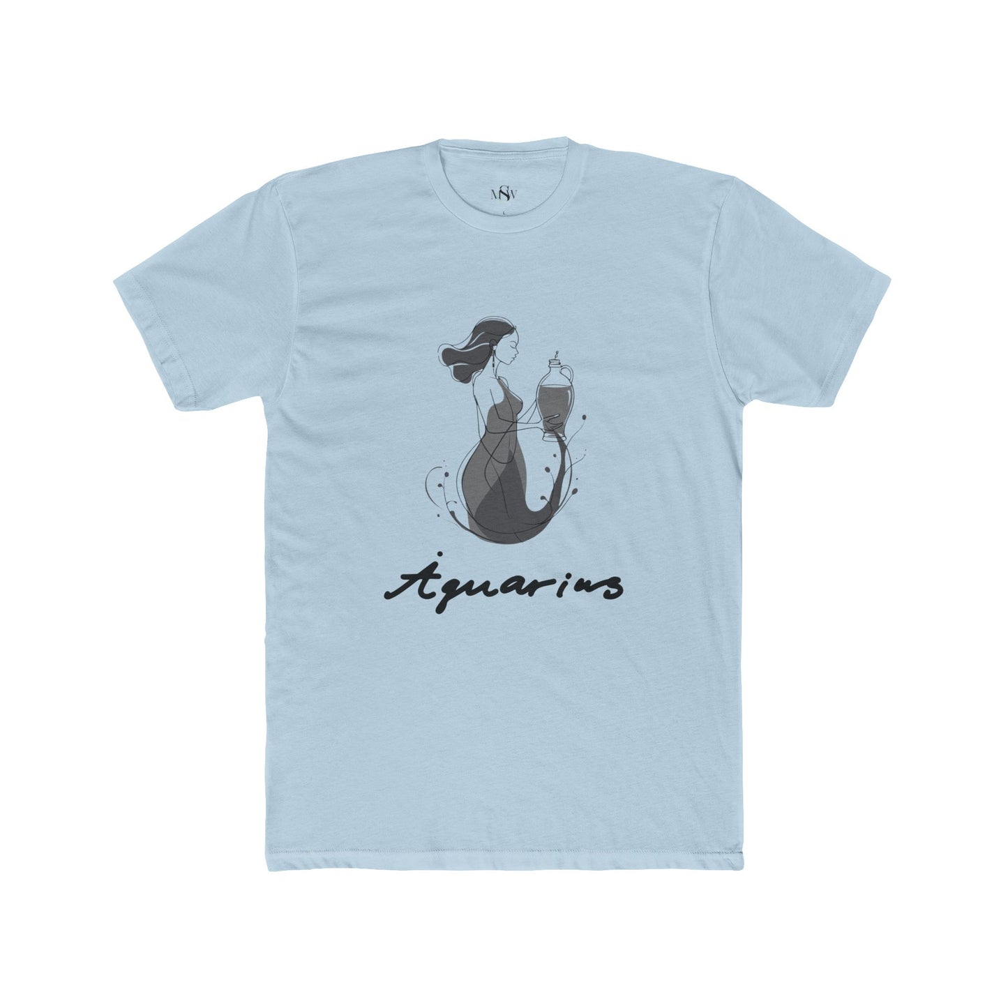 Aquarius Zodiac Tee (f)-