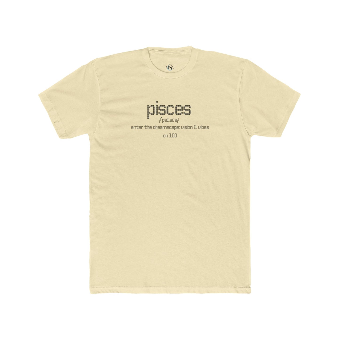 Zodiac Definition Tee - Pisces