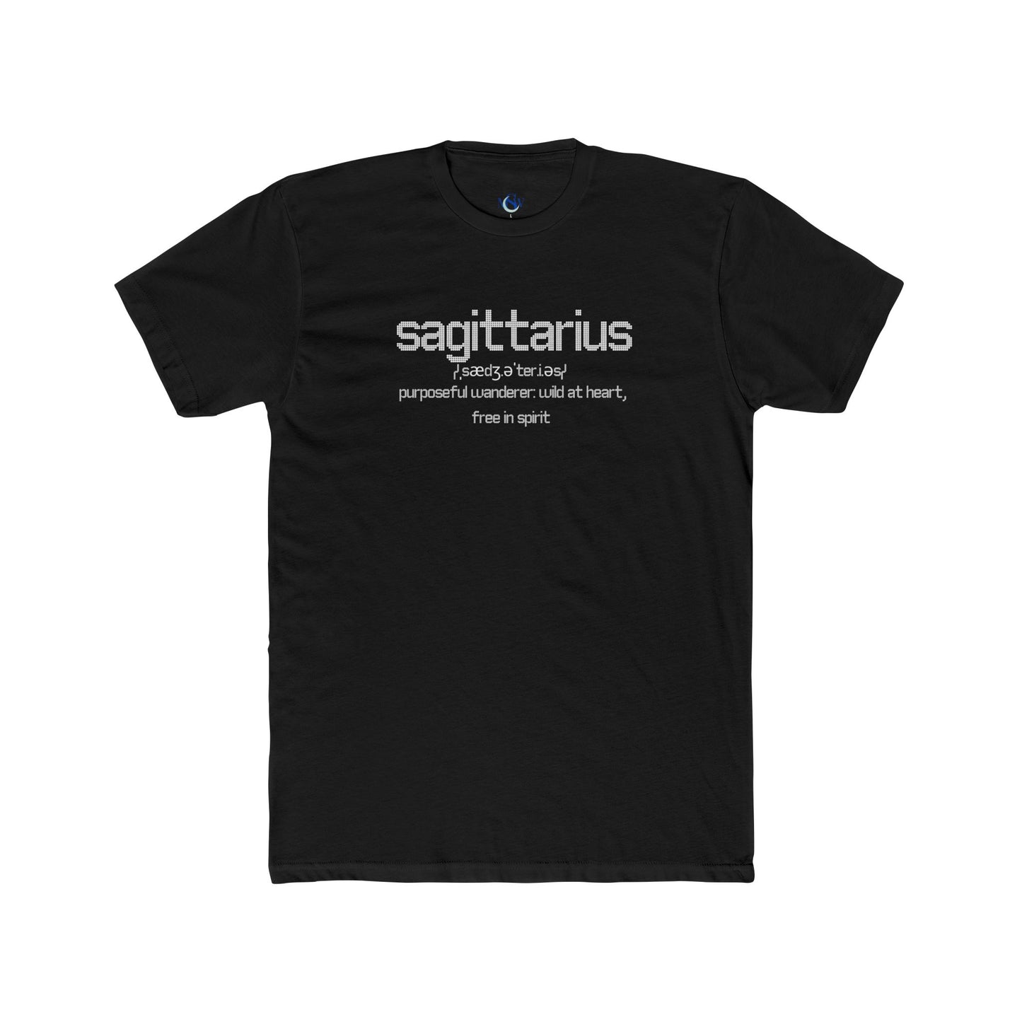 Zodiac Definition Tee (in blaque) - Sagittarius