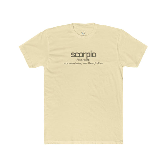 Zodiac Definition Tee - Scorpio