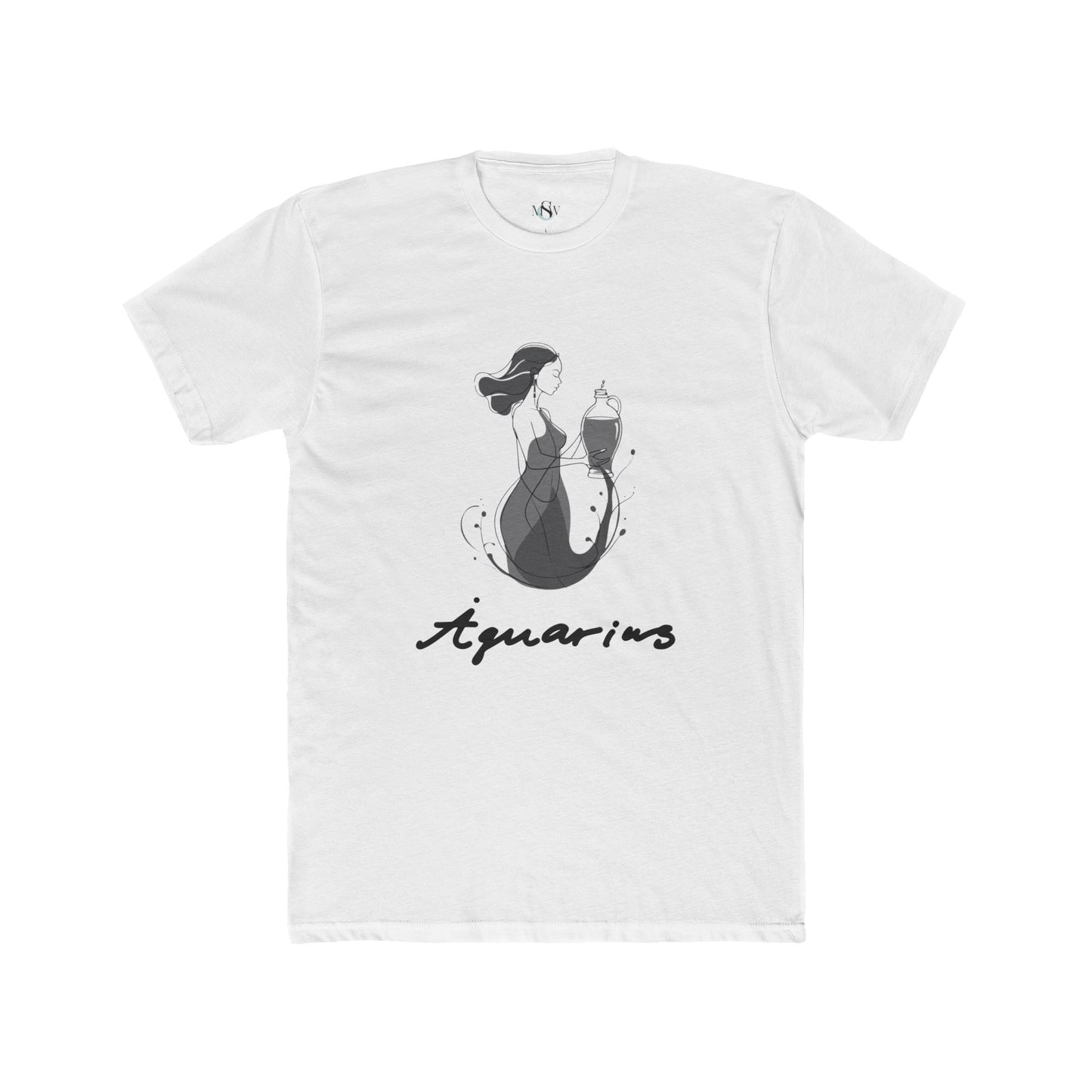 Aquarius Zodiac Tee (f)-