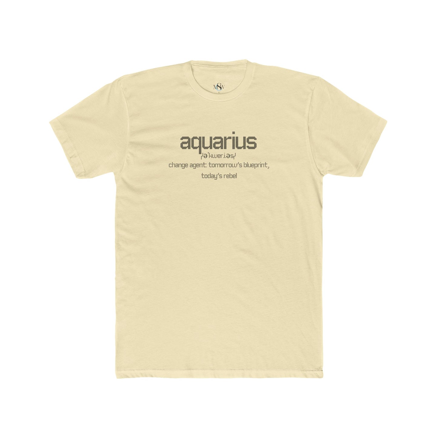 Zodiac Definition Tee - Aquarius