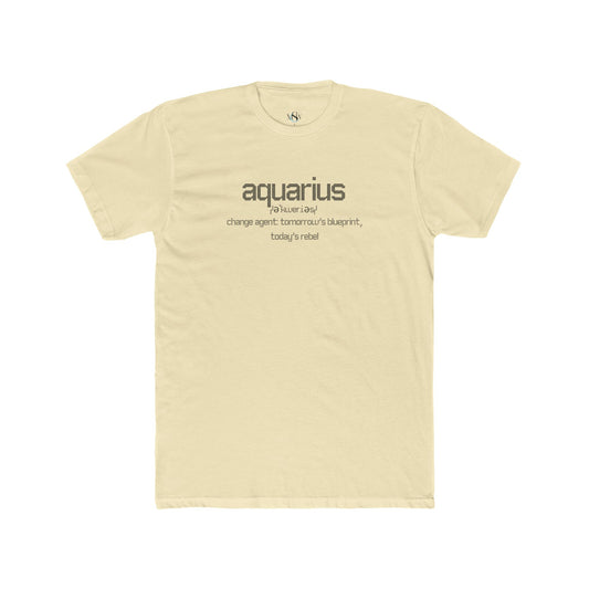 Zodiac Definition Tee - Aquarius